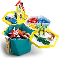 Sluban wiadro z klockami – zielone