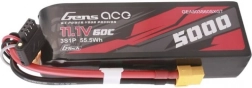 Gens ace G-Tech 5000mAh 11,1V 60C 3S1P krótki akumulator LiPo z wtykiem XT60