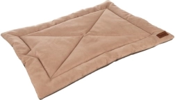 Purlov podróżne legowisko dla psów i kotów, brązowe 77 × 59 × 3 cm