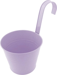 Fioletowa doniczka balkonowa