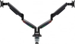 podwójne ramię do monitora z płynną regulacją wysokości SMARTFIT