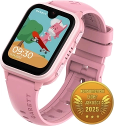Dziecięcy smartwatch GARETT Kids Vibe AI 4G różowy