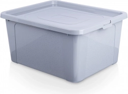 Plastowy pojemnik do przechowywania z pokrywą 20 l – Vilde