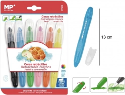 Kredki wysuwane – 6 kolorów