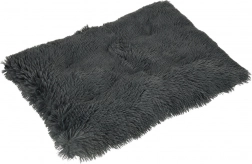 Legowisko dla psów i kotów 65 × 50 cm, ciemnoszare