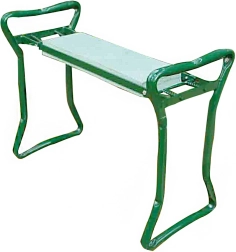 Ogrodowe klęcznik i siedzisko z metalu 59 × 27,5 × 49 cm