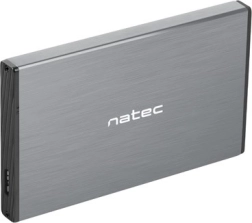 Zewnętrzna obudowa na dysk NATEC Rhino Go 2,5" USB 3.0, szara