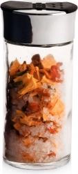 Szklany pojemnik na przyprawy z sitkiem 100 ml