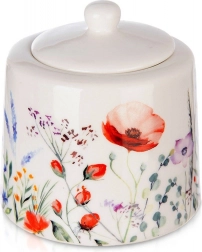 Porcelanowa cukiernica Maki 320 ml biała