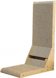 Narożne drapak dla kotów z zabawką