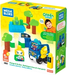 Klocki MEGA BLOKS Green Town Eko autobus