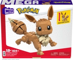 klocki konstrukcyjne MEGA POKÉMON jumbo Eevee 28 cm (824 elementy)