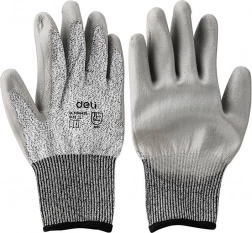 Rękawice odporne na przecięcia Deli Tools L