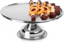 Nierdziany patera na tort na nodze 33 cm