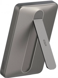Magnetyczny powerbank ESR Qi2 MagSlim 5000 mAh ze stojakiem – piaskowy