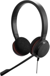 jabra evolve 20 duo uc stereo zestaw nagłowny z mikrofonem