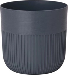 Osłonka na doniczkę LUCA 19 cm antracyt