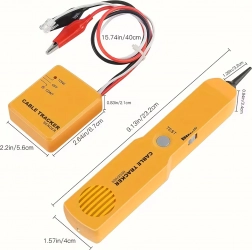 Lokalizator i tester kabli z sondą tonalną RJ11 w etui