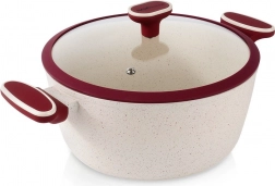 Garnek granitowy ze szklaną pokrywką TERRESTRIAL 26 cm, 5,2 l