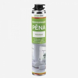 Niskoekspansyjna pistoletowa pianka montażowa GREEN LINE 750 ml