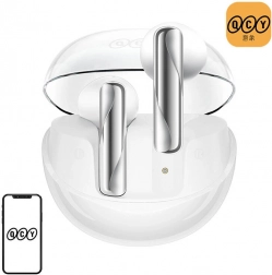 Bezprzewodowe słuchawki TWS QCY AilyBuds Clear T32 białe
