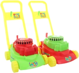 Dziecięca kosiarka do trawy ze składaną rączką – mix kolorów