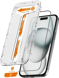 EasyShield 2-pak hartowanego szkła do iPhone 16 / iPhone 15