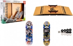 Zestaw fingerboard z rampą i narzędziami, 2 szt.