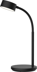 Solight LED lampka biurkowa z dotykowym sterowaniem, 4,5 W, 300 lm, 3CCT, czarna