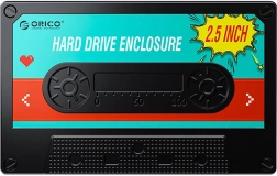 Orico etui na dysk 2,5" HDD/SSD, USB 3.0 5 Gb/s, USB-A do Micro‑B, czarne