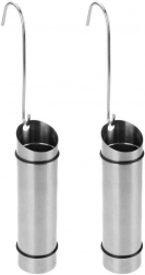 Stalowy nawilżacz powietrza na grzejnik 300 ml, 2 szt.