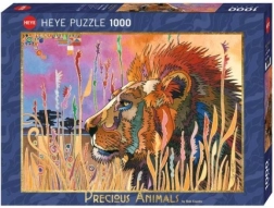 Puzzle HEYE 1000 elementów – król zwierząt