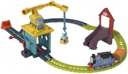 Tomek i przyjaciele – dźwig Carly i Sandy, zmotoryzowany zestaw kolejowy