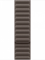 Magnetyczny żebrowany pasek FineWoven szarobrązowy do 42 mm, rozmiar M/L