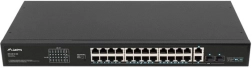 Switch LANBERG RSFE-24P-2C-360 24X 100MB POE+
