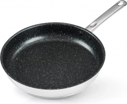 Stalowa patelnia granitowa 28 cm