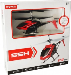 RC helikopter SYMA S5H 2.4GHz RTF – Czerwona