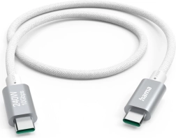 Hama kabel ładujący i danych USB‑C do USB‑C 240 W
