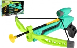 Dziecięca kusza z celownikiem i strzałami z przyssawką