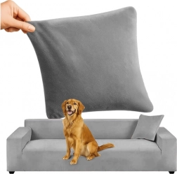 Pokrowiec na sofę RUHHY 190-230 cm ciemnoszary