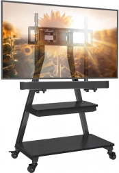 Podłogowy stojak TV PERLEGEAR dla 43–80"