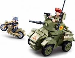 Sluban II wojna światowa mały opancerzony pojazd klocki