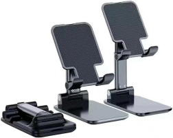 Ap24a składany stojak na telefon i tablet czarny