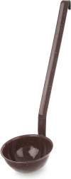 Emaliowana chochla brązowa 170 ml, 35 cm