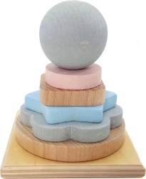 Wieża do nakładania Nature niebieska