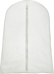 Ochronny pokrowiec na odzież 60 × 100 cm z zamkiem – Przezroczysty