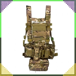 Taktyczna modułowa kamizelka MOLLE lekka do airsoftu i outdooru