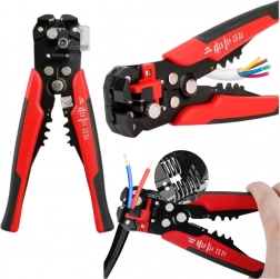 Wielofunkcyjne szczypce do ściągania izolacji i zaciskarka do końcówek kablowych 3 w 1