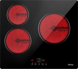 indukcyjna płyta szklano‑ceramiczna IsEasy z 3 strefami 5 500 W