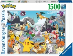 Puzzle 2D 1500 elementów Pokémon Classic